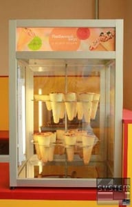Тепловая витрина для готовой конопиццы Vendmash, фото №1, интернет-магазин пищевого оборудования Систем4