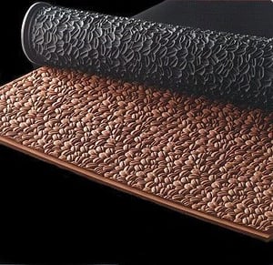 Коврик силиконовый для декора Кофейные зерна Silikomart KFE