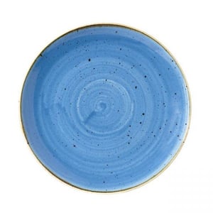 Тарелка Churchill  Stonecast Cornflower Blue SCFSEV101, фото №1, интернет-магазин пищевого оборудования Систем4