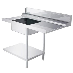 Завантажувальний стіл GGM ZNS127BL для посудомийок, фото №1, інтернет-магазин харчового обладнання Систем4