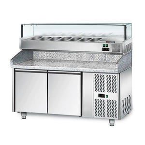 Холодильний стіл для піци GGM POS158N#AGS154LN