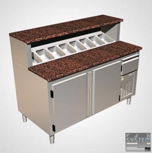 Холодильний стіл Mawi SP-1,4, фото №1, інтернет-магазин харчового обладнання Систем4