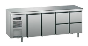 Холодильний стіл SAGI (TWIN) KUEC4M, фото №1, інтернет-магазин харчового обладнання Систем4