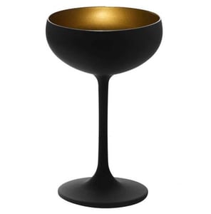 Бокал для шампанского матовый-черный Stoelzle 2739608 серия Olympic